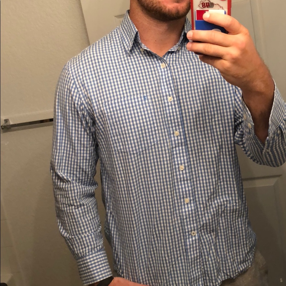 Izod Baby blue dress shirt